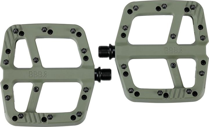 Produktbild BBB Flatpedal Decoder Composite matt grün