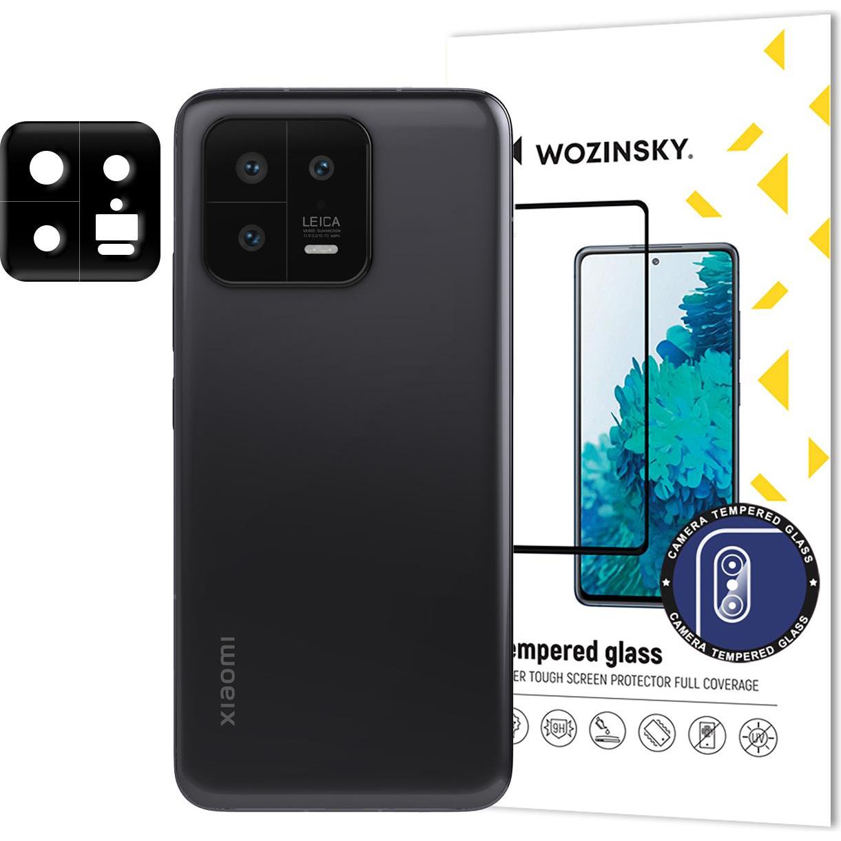 Wozinsky Vetro temperato completo per Xiaomi 13 per la fotocamera 9H (1 pz., Xiaomi 13), Pellicola protettiva smartphone, Trasparente