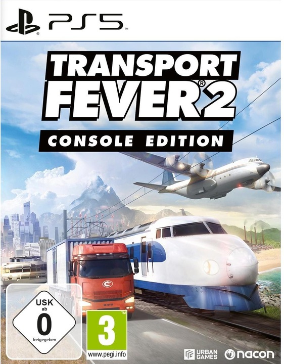 Nacon Gaming Transport Fever 2 PS-5 (PS5, FR)