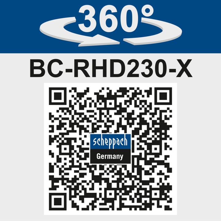 Produktbild Scheppach Akku-Bohrhammer BC-RHD230-X (Akkubetrieb)