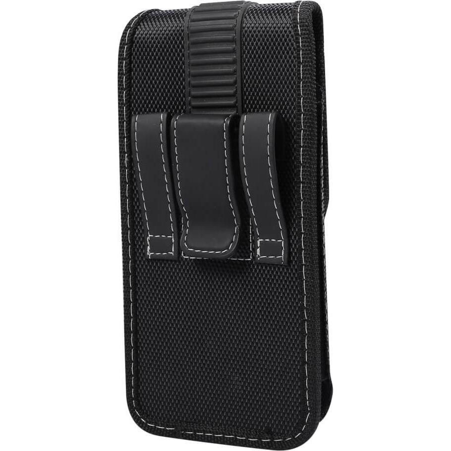 Cover-Discount, Bauchtasche, Vertikale Oxford Gurttasche mit Clip 17cm / XL