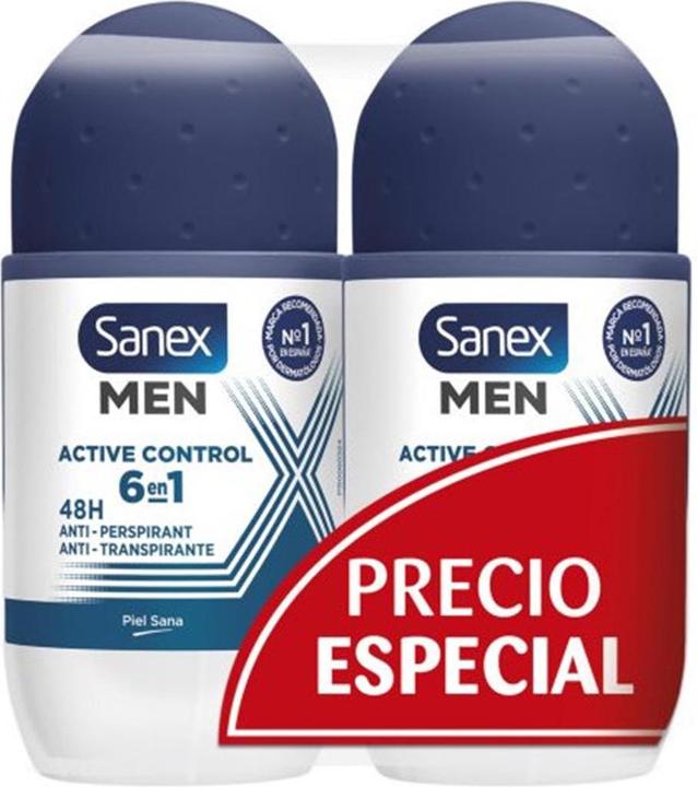 Image du produit Sanex Déo Roll On Men Active Control 50 ml Duplo (Roll-on, 50 ml)