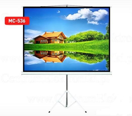 Maclean MC-536 Projektionsleinwand (72 Zoll) (72.01", 4:3)
