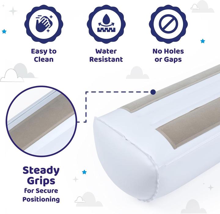 Produktbild Gads 2er-Set Aufblasbarer Rausfallschutz fürs Bett (121 cm)