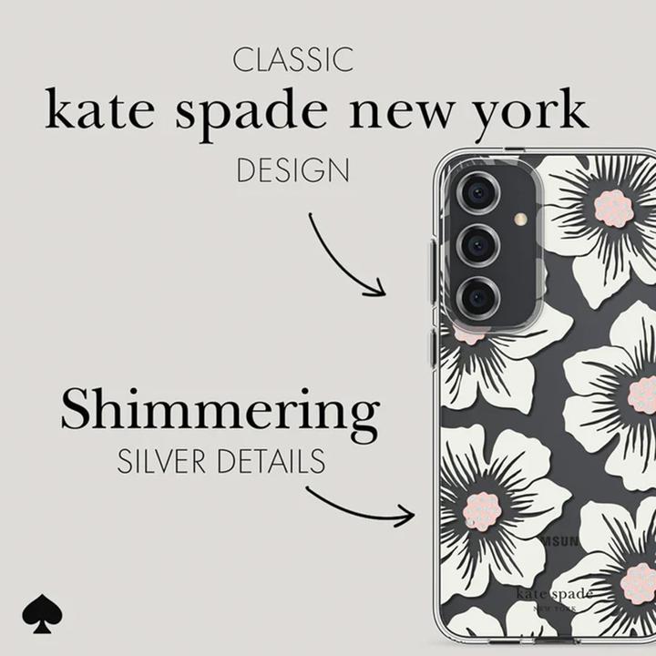 Produktbild Kate Spade Schutzhülle – Samsung Galaxy S24+ Hülle (Hollyhock Cream) (Samsung Galaxy S24+)