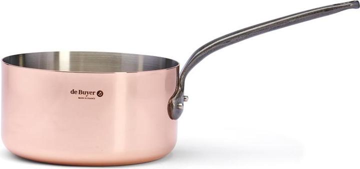 Image du produit de Buyer Casserole Inocuivre avec poignée en fonte (20 cm, Casserole, Acier inoxydable, Cuivre)