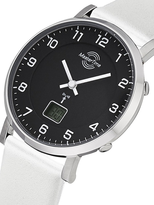 Actual product image Master Time MTLA-10813-22L (Radio-controlled clock, Analogue wristwatch, Digital watch, 36 mm)