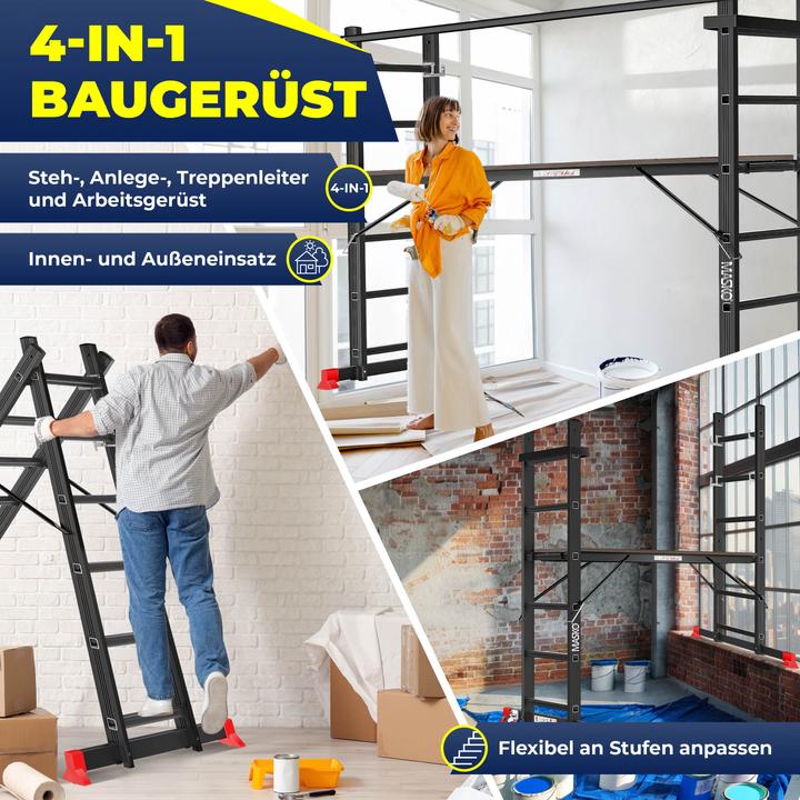Actual product image Masko Baugerüst (Single ladder)