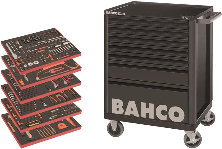Produktbild Bahco Werkstattwagen mit Allzweck-Werkzeugsatz - 346-teilig (346 x)