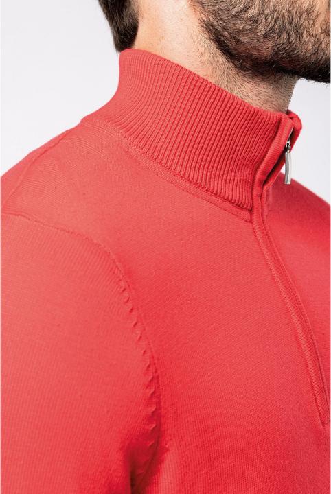Actual product image Kariban 1/4 zip sweater (XXL)