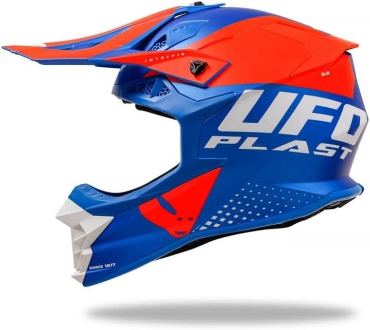 Productafbeelding Ufo Plast Intrepid Helm Blauw / Oranje L (L)