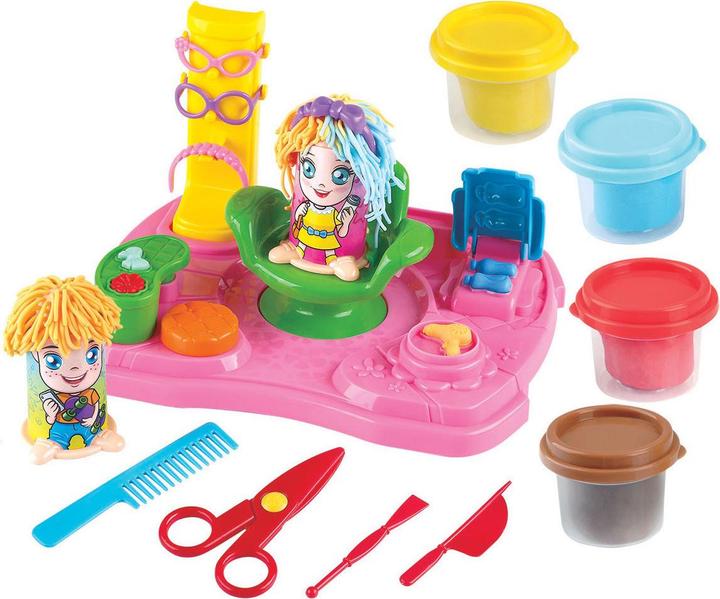 Image du produit Play Kit d'argile pour studio de coiffure, 4 pots en argile