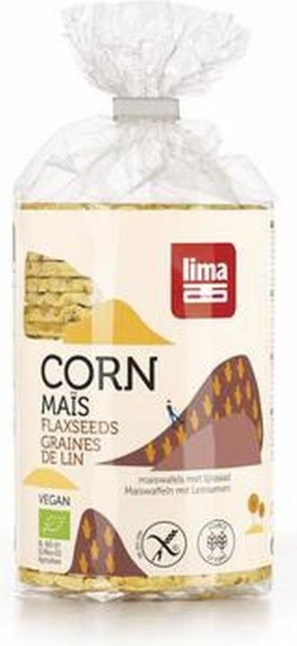 Lima Maiswaffeln mit Leinsamen Bio (130 g)
