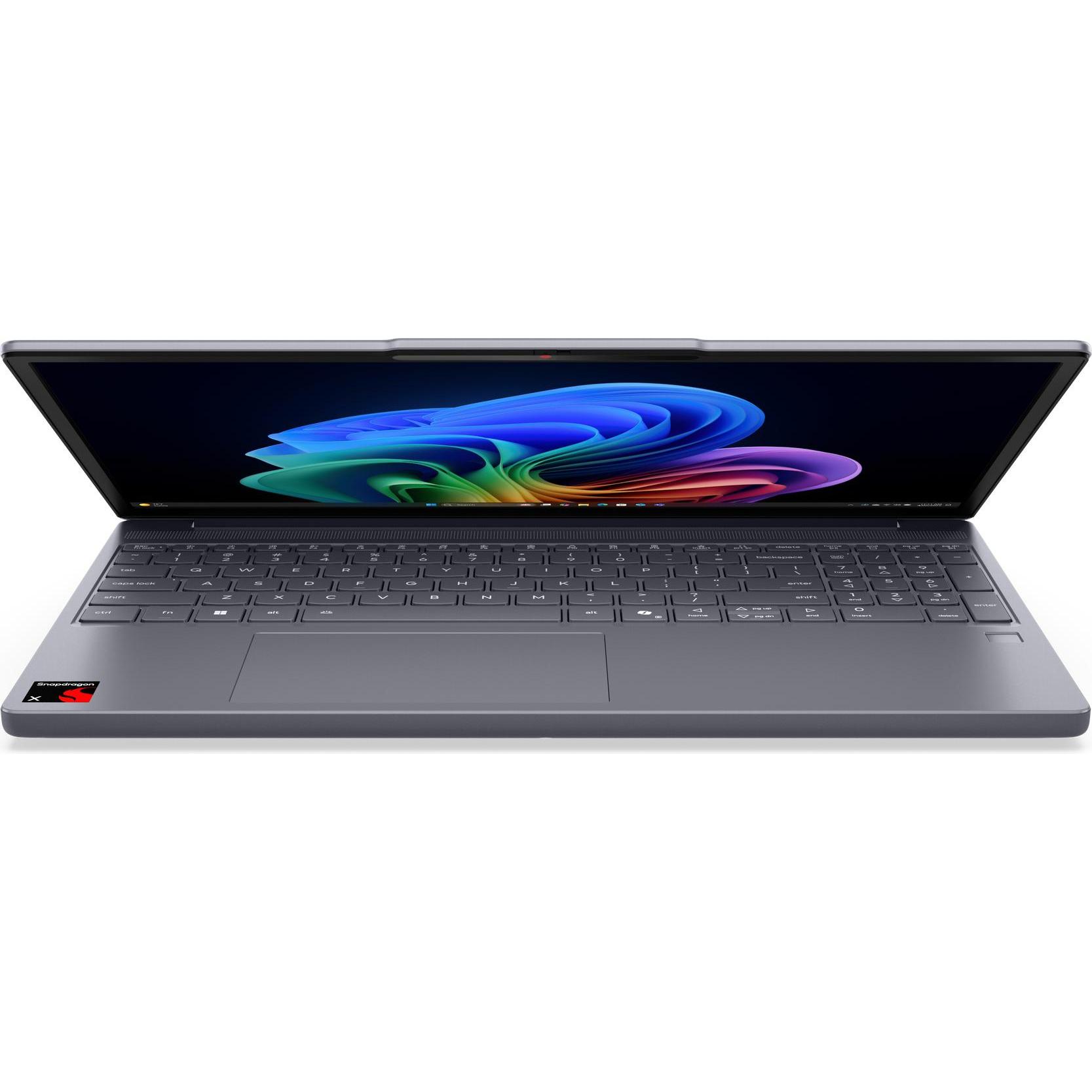 Lenovo IdeaPad Slim 3 (15.10", 1000 GB, 24 GB, DE, Snapdragon X X1-26-100), Notebook, Grau