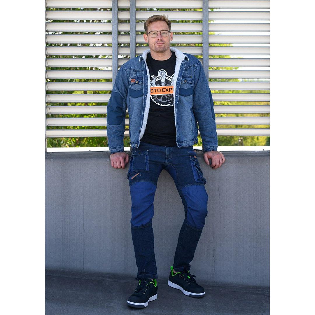 Thumbnail - Neo, Arbeitshose, DENIM-Arbeitshose Verstärkungen an den Knien Grösse L (L)