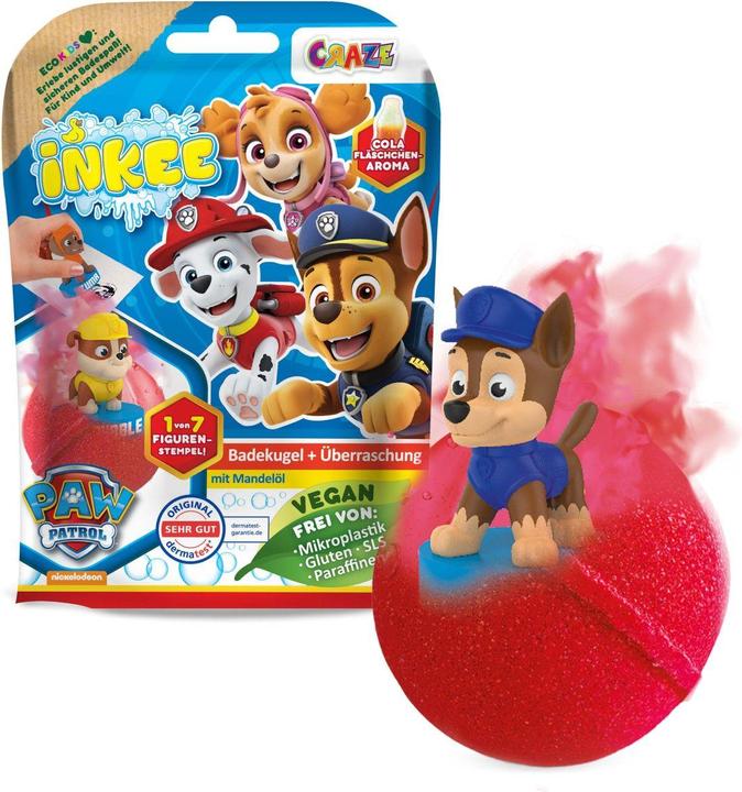 Actual product image Craze Bath Bomb Paw Patrol