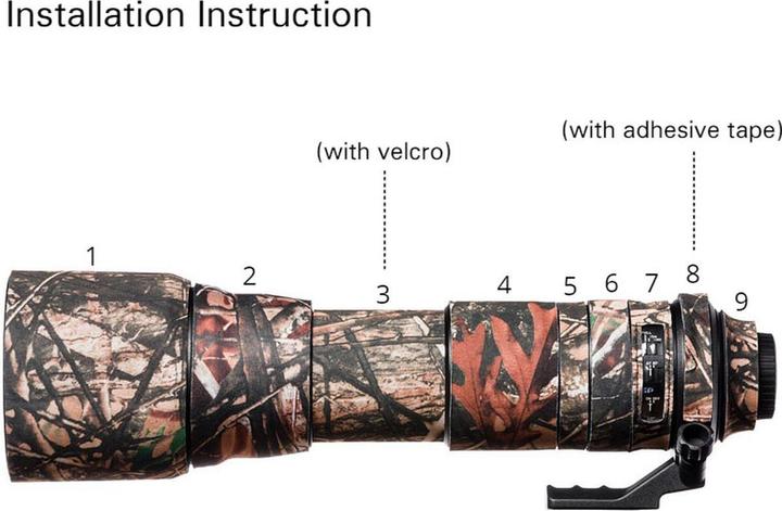 Produktbild easyCover Lens Oak Cover Camoufl. braun für Tamron 150-600mm (Hülle)