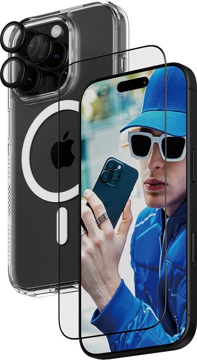 Actual product image PanzerGlass Privacy (1 Piece, Apple iPhone 16 Pro)