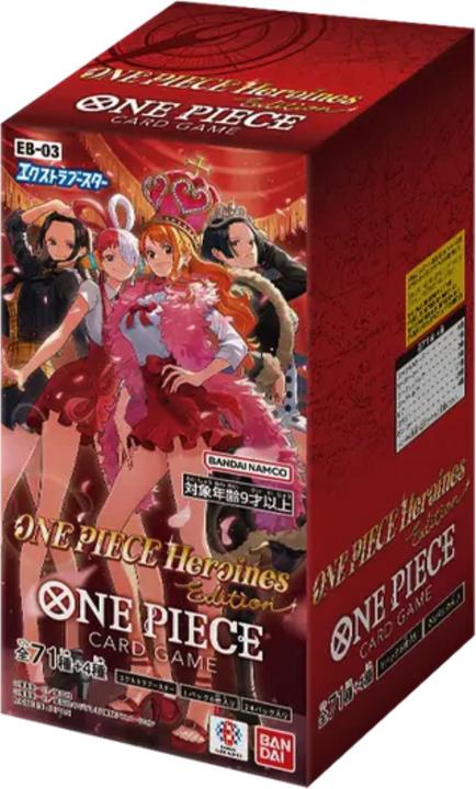 Actual product image Bandai One Piece JPN Heroines Edition EB-03 Box 24 Buste (Japanese, Booster display)