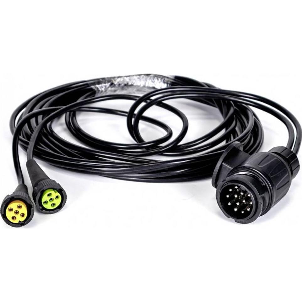 SecoRüt, Attrezzatura per garage, Kabelsatz 13 pol. mit Bajonettanschlüssen & 7.5 Meter Länge