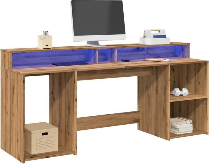 Produktbild vidaXL Schreibtisch (55 x 200 x 91 cm)