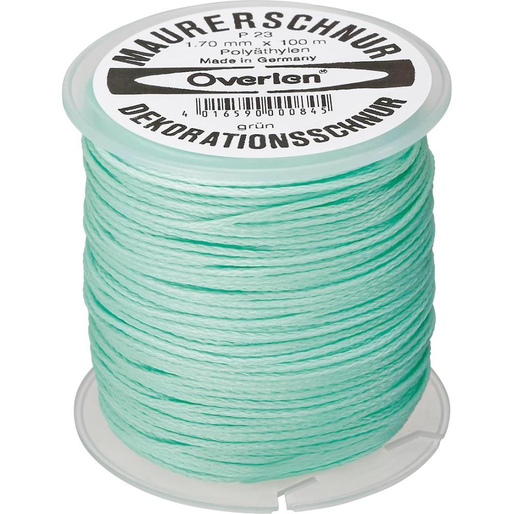 Thumbnail - HP Autozubehör, Seil, Maurerschnur Länge 100 m Ø 1,7 mm 30 kg Polyethylen grün (100 m)