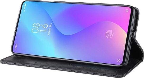 Produktbild MU Style Vintage Style Leder Bookcover Hülle (Xiaomi Mi 9T Pro)