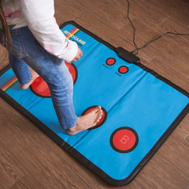 Immagine prodotto Mad Monkey Tappetino da gioco Retro con 200 giochi inclusi