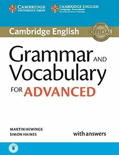 Immagine prodotto Cambridge English. Grammar and Vocabulary for Advanced Book with Answers and Audio (Inglese, Martin Hewings, Simon Haines, 2015)