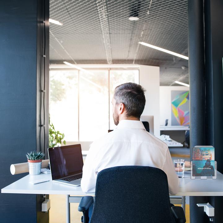 Actual product image Relaxdays Flyer Display, DIN A5 (A5)