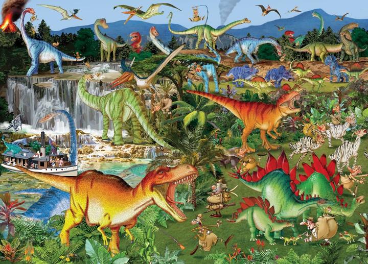 Immagine prodotto Bluebird Puzzle 1500 pezzi Esploratori e Dinosauri (1500 pezzi)
