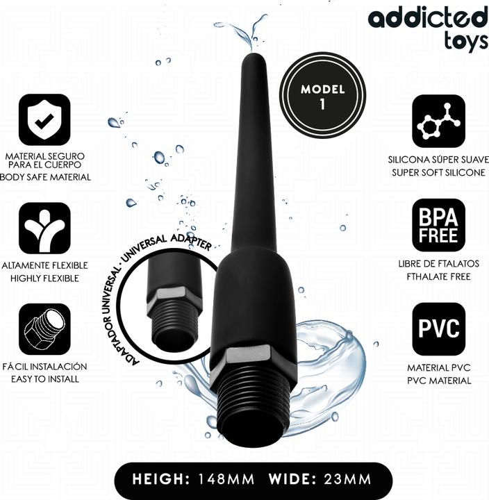 Actual product image Addicted toys - Anal Cleaner Mit Universaladapter Modell 1