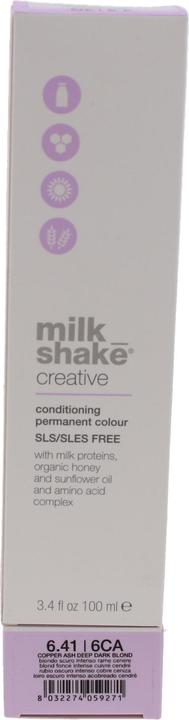 Produktbild Milk_Shake Creative Permanent Color 6.41 Copper Ash Deep Dark Blonde 3.4oz (6.41 Copper Ash Deep Dark Blonde)