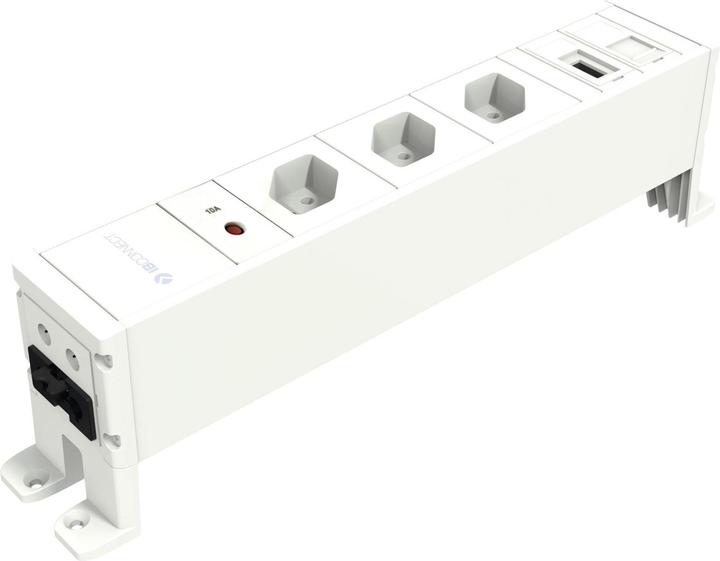 IB Connect CUBO Steckdoseneinheit weiss 3x Typ 13 1x RJ45 1x HDMI (3 x, RJ45, HDMI, Typ 13, 0.33 m)