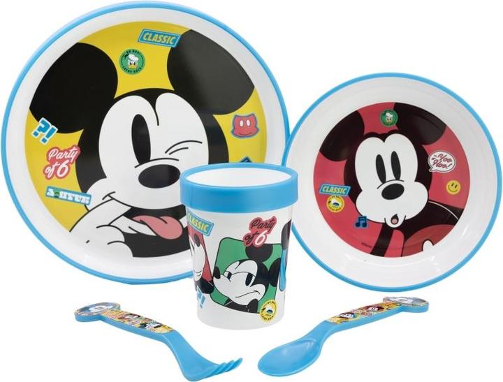 Produktbild Stor Mickey Mouse - Premium Geschirr-Set 5-teilig