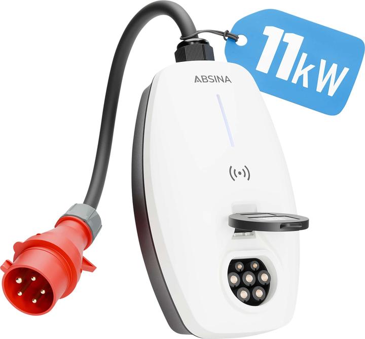 Immagine prodotto Absina Wallbox (Tipo 2, 11 kW, 16 A, CEE 16)