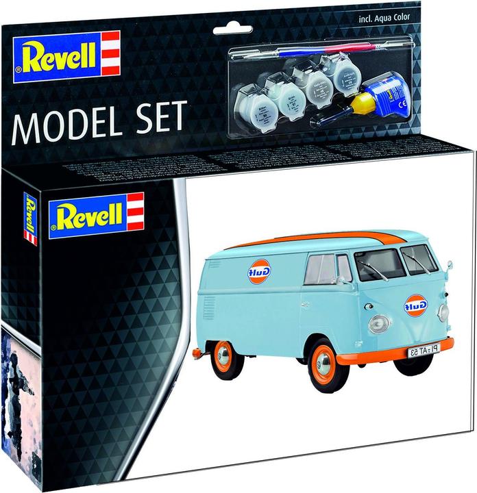 Actual product image Revell Model Set VW T1 panel van (Gulf Decoration)