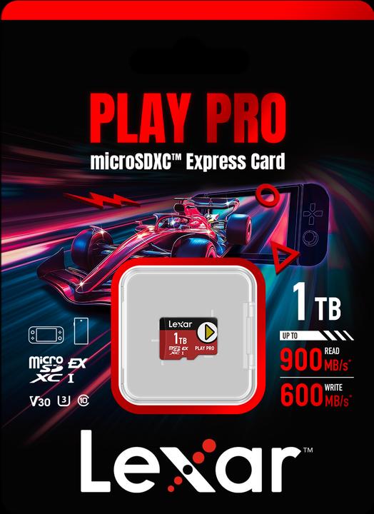 Produktbild Lexar Play Pro (1000 GB, microSD Express)