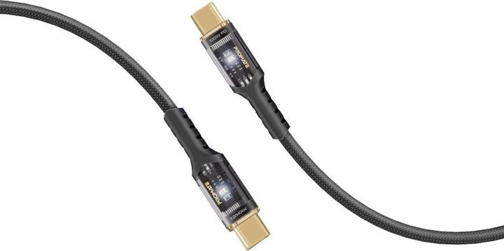 Image du produit ProMate LucidLine-CC200 Noir Câble USB-C (2 m, USB 2.0, 100 W)