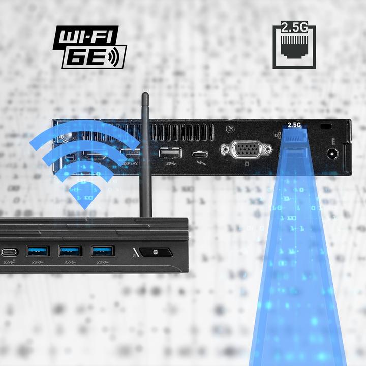 Produktbild MSI PRO DP10 13M (Intel Core i5-1340P, 8 GB, 512 GB, Intel Iris Graphics)