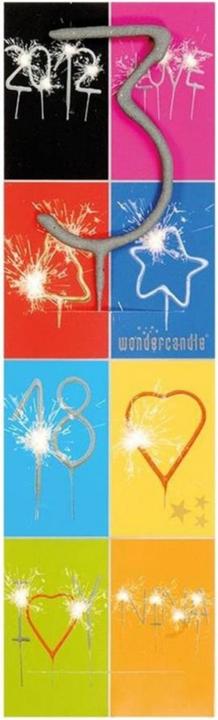Actual product image Wondercandle Number 3 (1 pcs.)