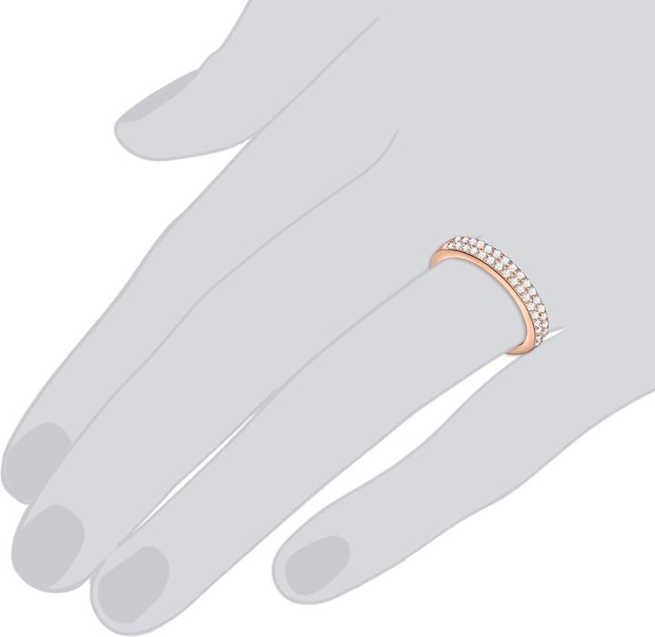 Image du produit Rafaela Donata Femme argent sterling zirconium or rose - 11424 (52, Argent 925)