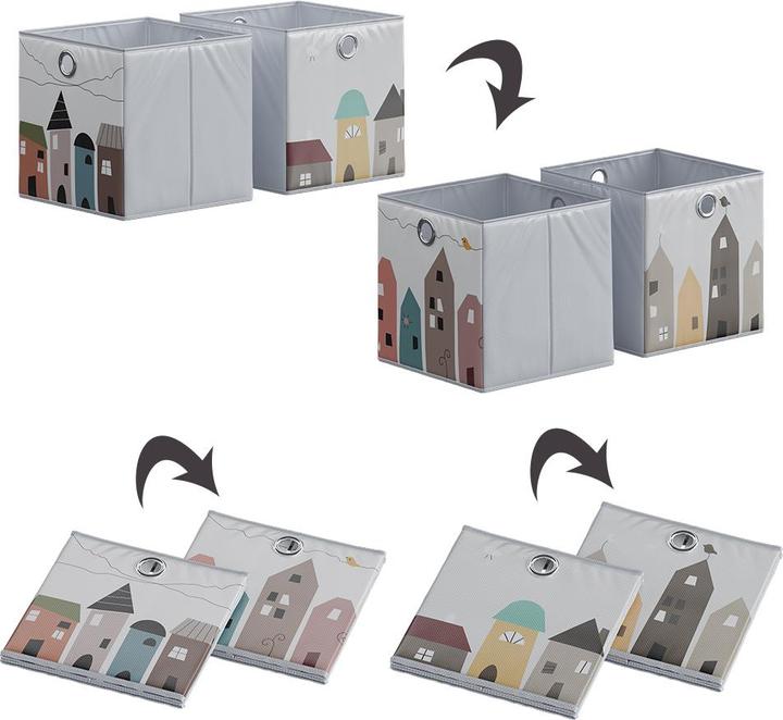 Produktbild Vicco Faltbox (30 x 30 x 30 cm)