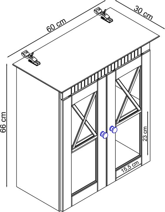 Actual product image Loft 24 Cornelia (60 x 30 x 66 cm)