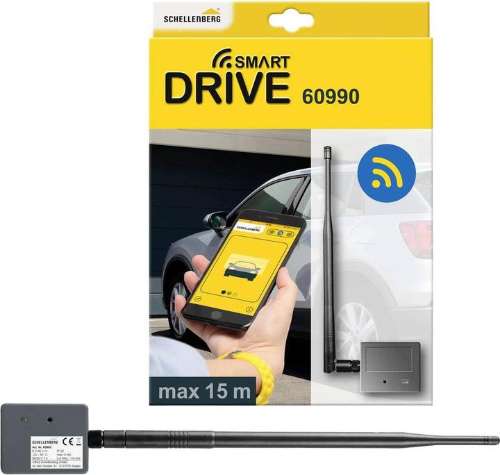 Schellenberg Ouverture de porte de garage par smartphone