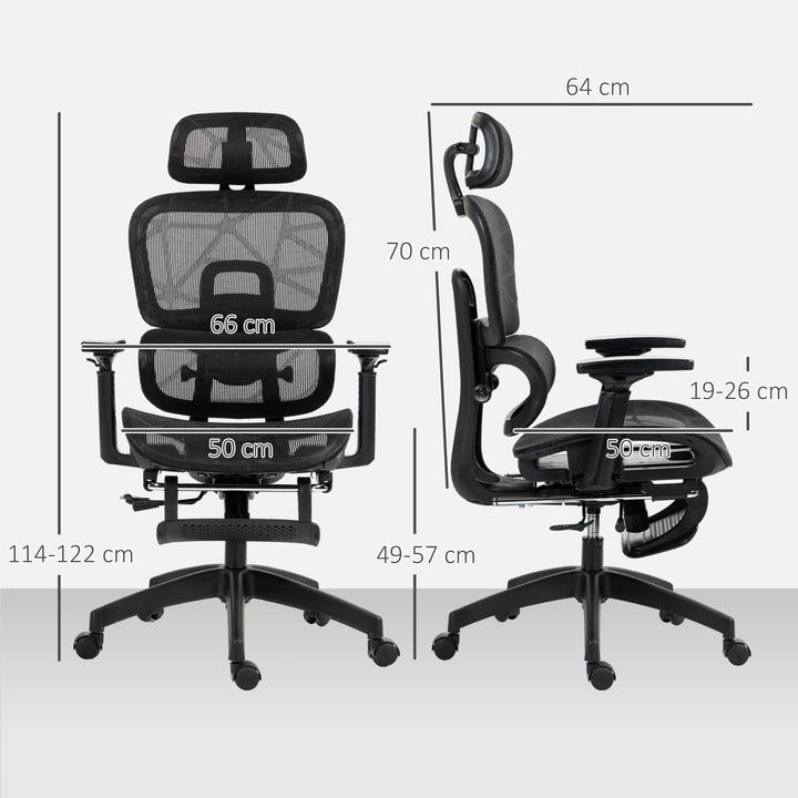 Actual product image Homcom Office chair (49 - 57 cm)