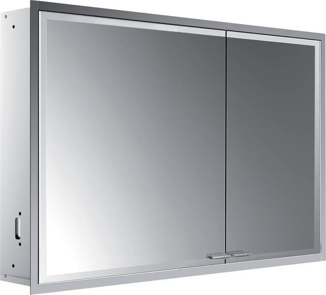 Produktbild Emco asis prestige 2 Lichtspiegelschrank, Unterputzmodell, 1015mm, breite Tür links