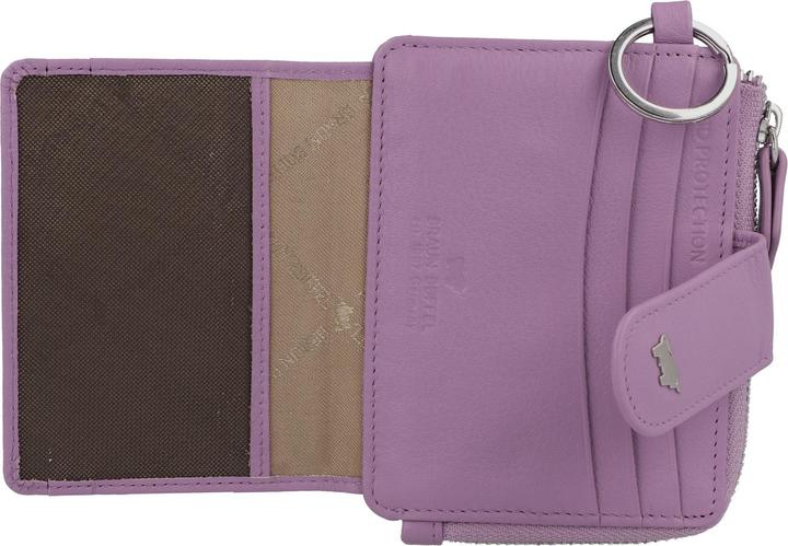 Actual product image Braun Büffel Joy credit card holder RFID protection leather 11 cm