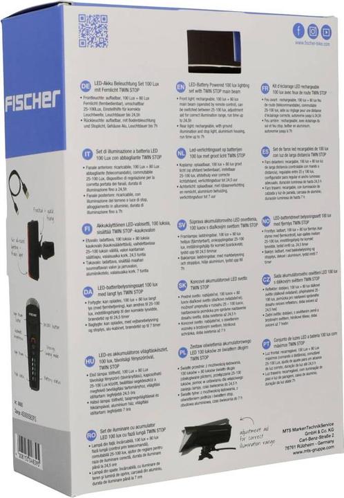 Image du produit Fischer Set Plus 100/130 (400 lm)