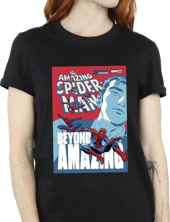 Immagine prodotto Spider-Man Beyond Amazing Cover Maglietta Ampia Donna (4XL)